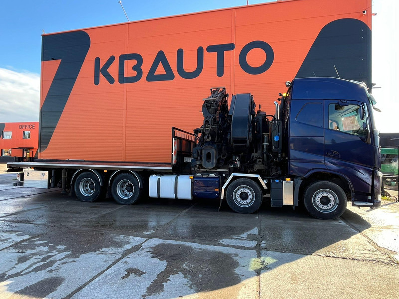 Volvo FH 500 8x4 EFFER 1405 6s + JIB + WINCH / PLATFORM EXTENDABLE L=6206 - 8226mm - Camion plateau, Camion grue: photos 5 Volvo FH 500 8x4 EFFER 1405 6s + JIB + WINCH / PLATFORM EXTENDABLE L=6206 - 8226mm - Camion plateau, Camion grue: photos 5