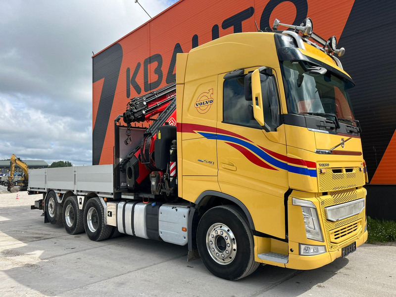 Volvo FH 540 8x4*4 FASSI F710RA2.26 + JIB / PLATFORM L=6314 mm - Camion plateau, Camion grue: photos 3 Volvo FH 540 8x4*4 FASSI F710RA2.26 + JIB / PLATFORM L=6314 mm - Camion plateau, Camion grue: photos 3