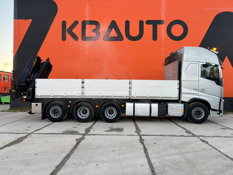 Volvo FH 540 8x4*4 PALFINGER PK 33002 EH / PLATFORM L=7049 mm - Camion plateau, Camion grue: photos 5 Volvo FH 540 8x4*4 PALFINGER PK 33002 EH / PLATFORM L=7049 mm - Camion plateau, Camion grue: photos 5