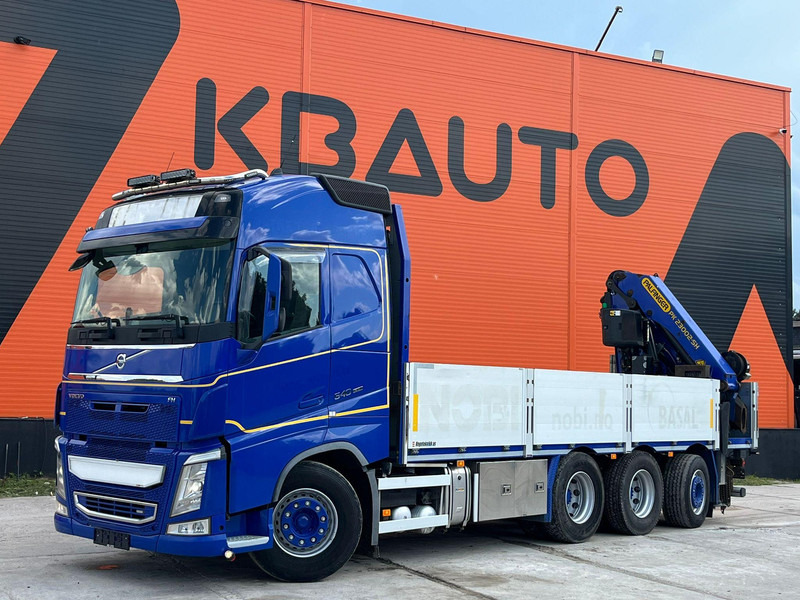 Volvo FH 540 8x4*4 RETARDER / PK 23002-SH / PLATFORM L= 6330 mm - Camion plateau, Camion grue: photos 1 Volvo FH 540 8x4*4 RETARDER / PK 23002-SH / PLATFORM L= 6330 mm - Camion plateau, Camion grue: photos 1