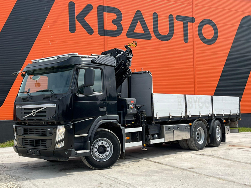 Volvo FM 370 6x2*4 HIAB 232E-6 X-HIPRO YEAR 2022 ! / PLATFORM L=6230 mm - Camion plateau, Camion grue: photos 2 Volvo FM 370 6x2*4 HIAB 232E-6 X-HIPRO YEAR 2022 ! / PLATFORM L=6230 mm - Camion plateau, Camion grue: photos 2