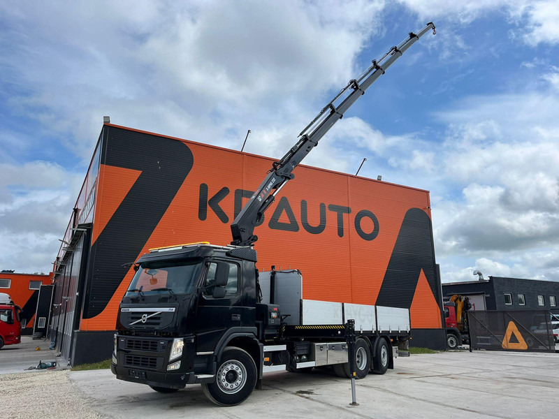 Volvo FM 370 6x2*4 HIAB 232E-6 X-HIPRO YEAR 2022 ! / PLATFORM L=6230 mm - Camion plateau, Camion grue: photos 1 Volvo FM 370 6x2*4 HIAB 232E-6 X-HIPRO YEAR 2022 ! / PLATFORM L=6230 mm - Camion plateau, Camion grue: photos 1