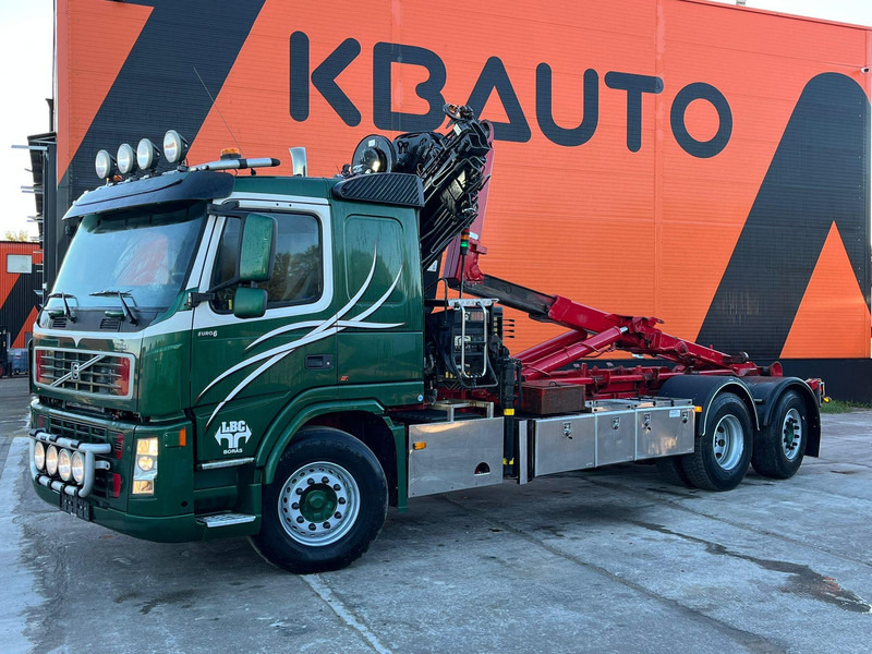 Volvo FM 440 6x2*4 HIAB 166E-5 HIPRO + HIAB 17 ton / L=5400mm - Camion ampliroll, Camion grue: photos 2 Volvo FM 440 6x2*4 HIAB 166E-5 HIPRO + HIAB 17 ton / L=5400mm - Camion ampliroll, Camion grue: photos 2