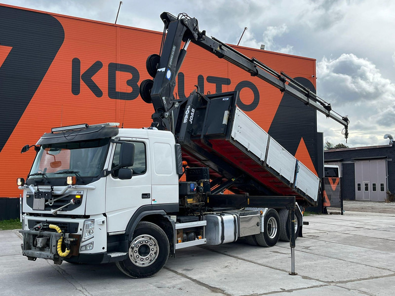 Volvo FM 450 6x2*4 HMF 2420-K5 / JOAB L 17 ton / L=5000 mm - Camion ampliroll, Camion grue: photos 1 Volvo FM 450 6x2*4 HMF 2420-K5 / JOAB L 17 ton / L=5000 mm - Camion ampliroll, Camion grue: photos 1