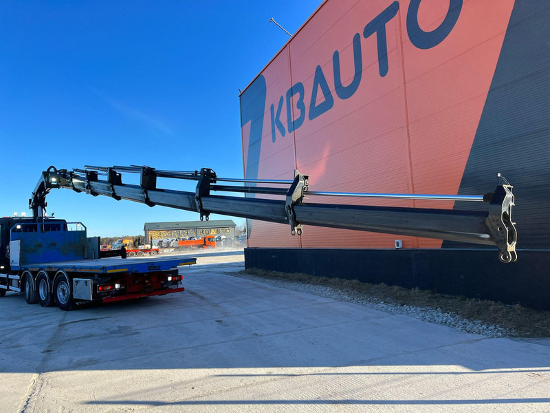 Camion plateau, Camion grue Volvo FM 460 8x2*6 HIAB 302E-6 / PLATFORM L=6720 mm: photos 12