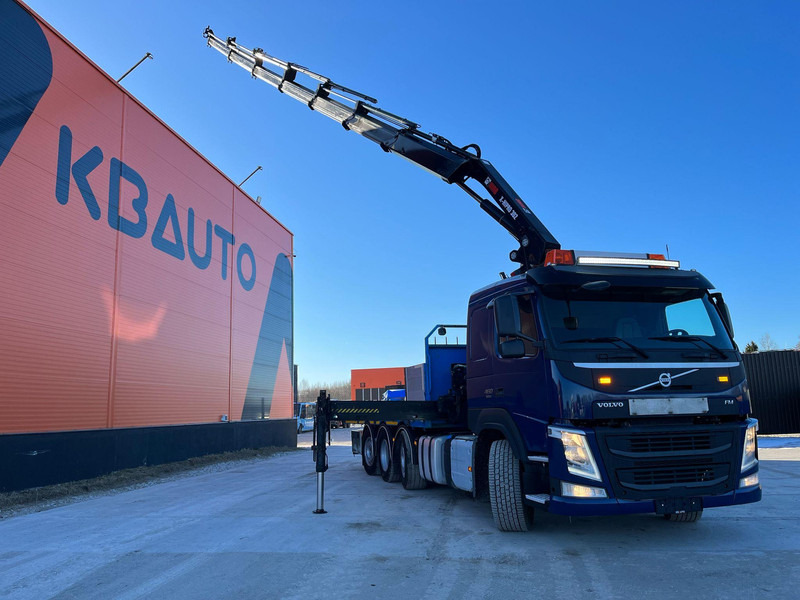 Camion plateau, Camion grue Volvo FM 460 8x2*6 HIAB 302E-6 / PLATFORM L=6720 mm: photos 10