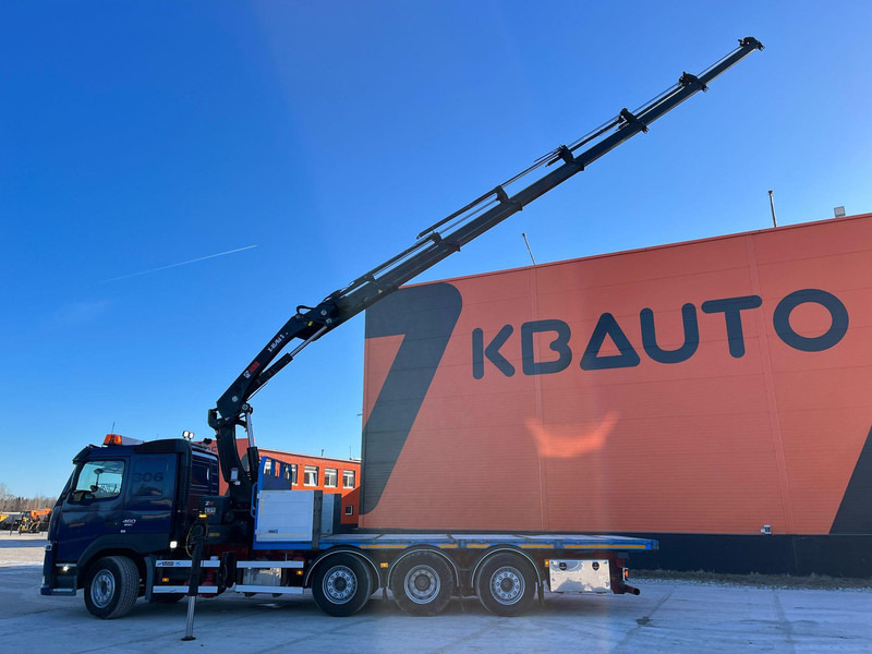 Camion plateau, Camion grue Volvo FM 460 8x2*6 HIAB 302E-6 / PLATFORM L=6720 mm: photos 9