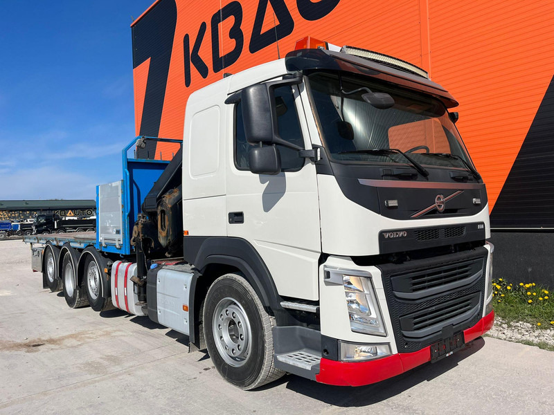 Volvo FM 460 8x2*6 HIAB 302E-6 / PLATFORM L=6721 mm - Camion plateau, Camion grue: photos 4 Volvo FM 460 8x2*6 HIAB 302E-6 / PLATFORM L=6721 mm - Camion plateau, Camion grue: photos 4