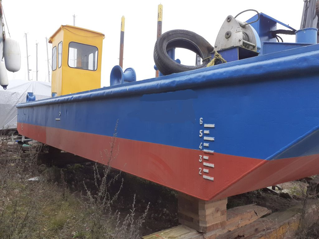 Excavatrice amphibie Łódź robocza / pchacz na wody śródlądowe i porty morskie: photos 6