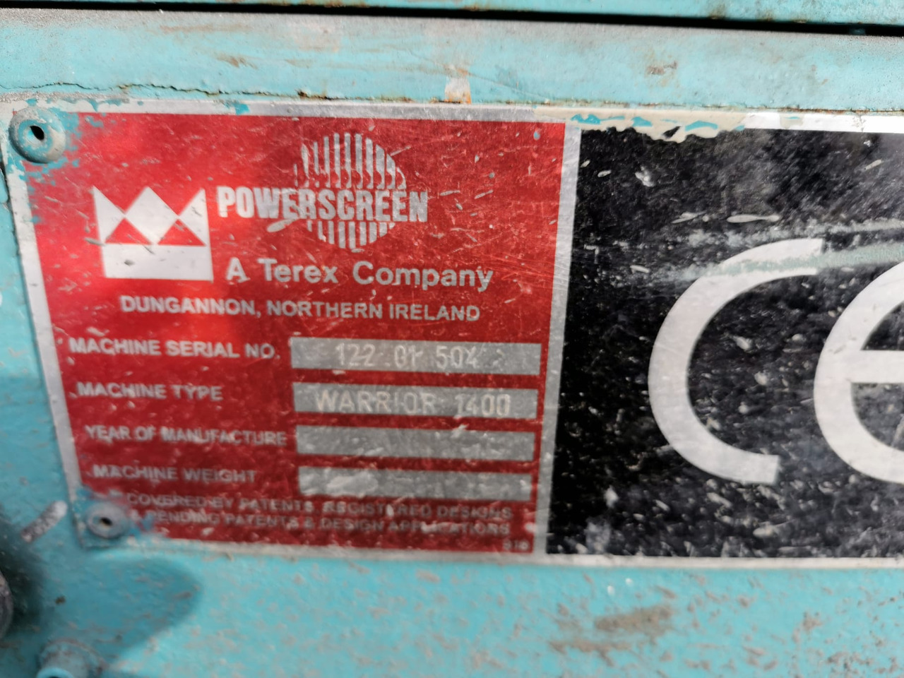 POWERSCREEN Warrior 1400 - Crible: photos 5 POWERSCREEN Warrior 1400 - Crible: photos 5