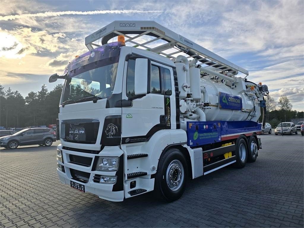 MAN ASSMANN ADR KOMBI FOR CLEANING CANALS WUKO - Camion vidangeur: photos 3 MAN ASSMANN ADR KOMBI FOR CLEANING CANALS WUKO - Camion vidangeur: photos 3