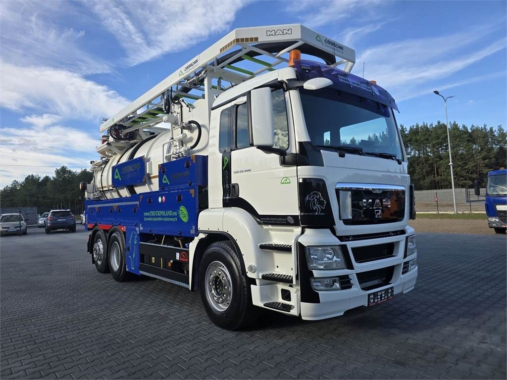 MAN ASSMANN ADR KOMBI FOR CLEANING CANALS WUKO - Camion vidangeur: photos 2 MAN ASSMANN ADR KOMBI FOR CLEANING CANALS WUKO - Camion vidangeur: photos 2