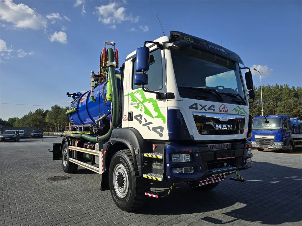 MAN TGM 4x4 GAMON PW8 for collecting liquid waste sepa - Camion vidangeur: photos 2 MAN TGM 4x4 GAMON PW8 for collecting liquid waste sepa - Camion vidangeur: photos 2
