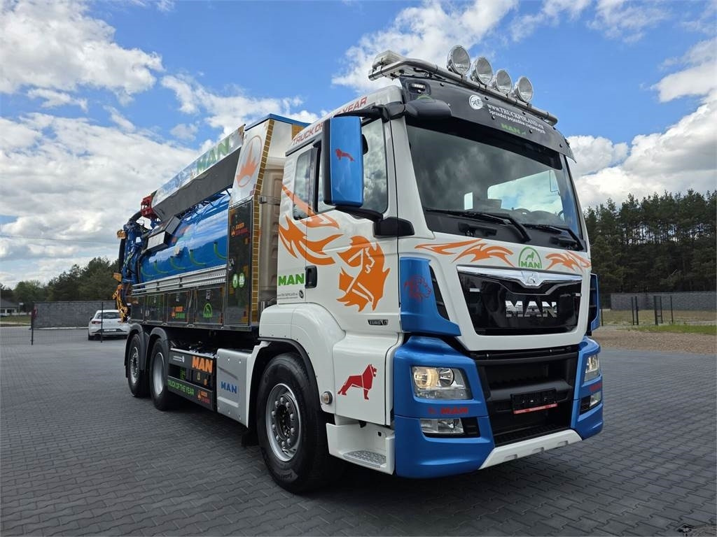 MAN WUKO KAISER EUR-MARK PKL 7.9 FOR CLEANING SEWAGE E - Camion vidangeur: photos 2 MAN WUKO KAISER EUR-MARK PKL 7.9 FOR CLEANING SEWAGE E - Camion vidangeur: photos 2
