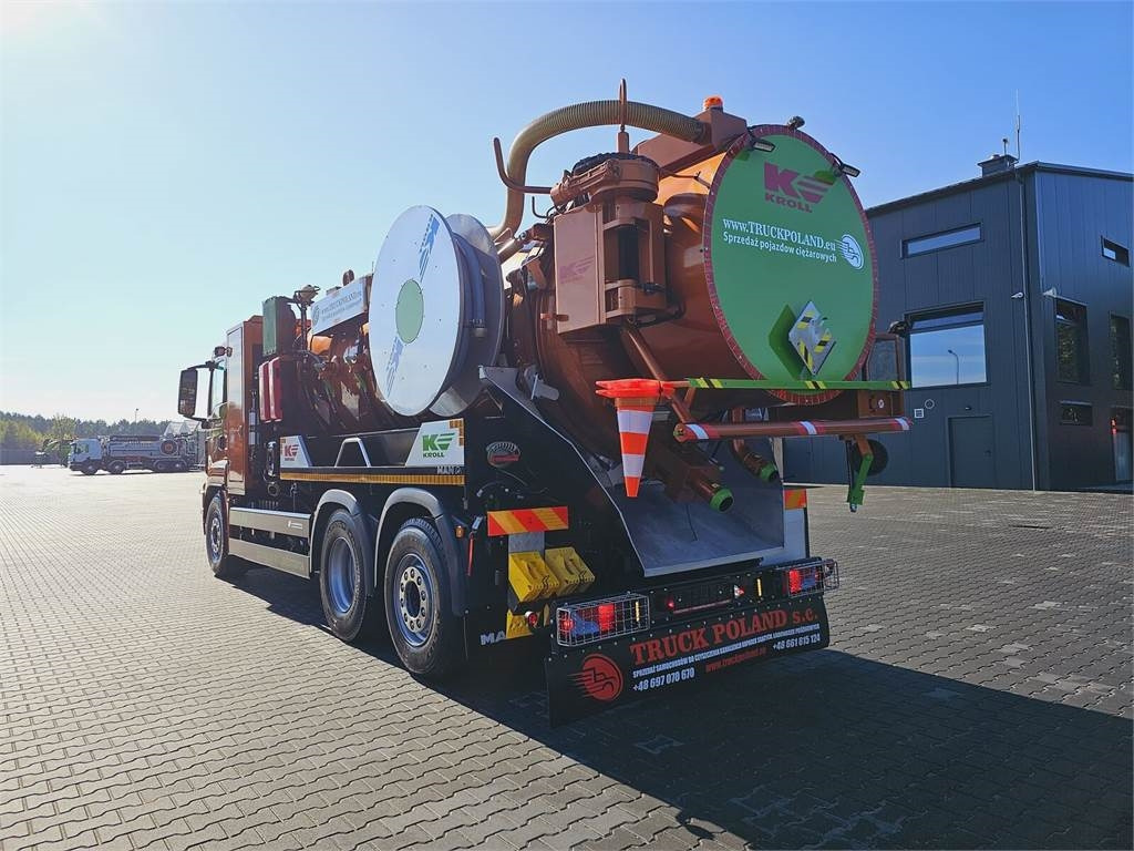 MAN WUKO KROLL ADR COMBI FOR SEWER CLEANING - Camion vidangeur: photos 5 MAN WUKO KROLL ADR COMBI FOR SEWER CLEANING - Camion vidangeur: photos 5