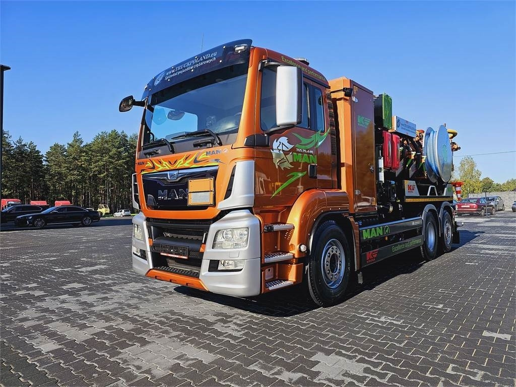 MAN WUKO KROLL ADR COMBI FOR SEWER CLEANING  - Camion vidangeur: photos 3 MAN WUKO KROLL ADR COMBI FOR SEWER CLEANING  - Camion vidangeur: photos 3