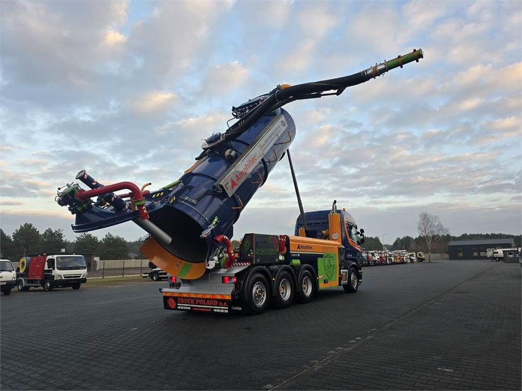 Scania Amphitec VORTEX G2 ATEX suction and blowing vacuum - Camion vidangeur: photos 1 Scania Amphitec VORTEX G2 ATEX suction and blowing vacuum - Camion vidangeur: photos 1