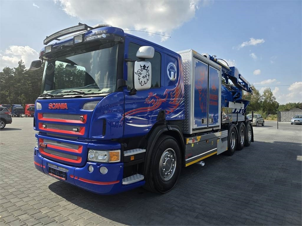 Scania KAISER EUR-MARK PL 8 Vacuum suction-blowing loader  - Camion vidangeur: photos 3 Scania KAISER EUR-MARK PL 8 Vacuum suction-blowing loader  - Camion vidangeur: photos 3