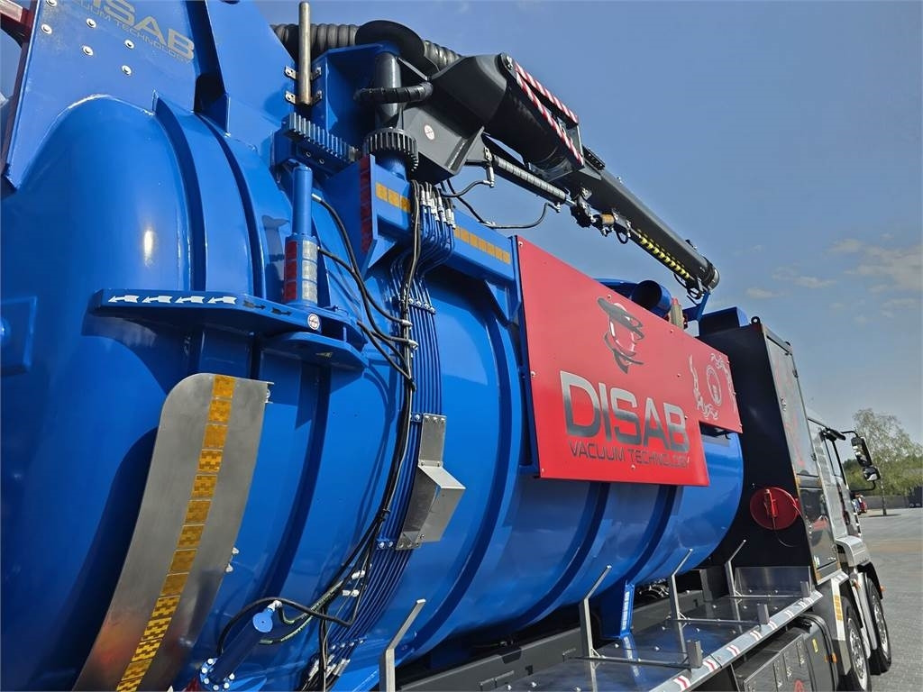 Véhicule de voirie/ Spécial MAN Disab Centurion P210/9 ADR Vacuum suction-blowing: photos 21