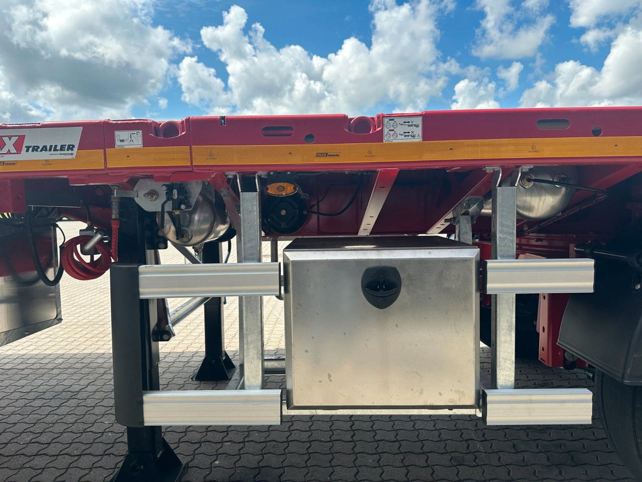 Semi-remorque plateau Faymonville Maxtrailer 4 achs tele auflieger / 29.000 mm: photos 13 Semi-remorque plateau Faymonville Maxtrailer 4 achs tele auflieger / 29.000 mm: photos 13