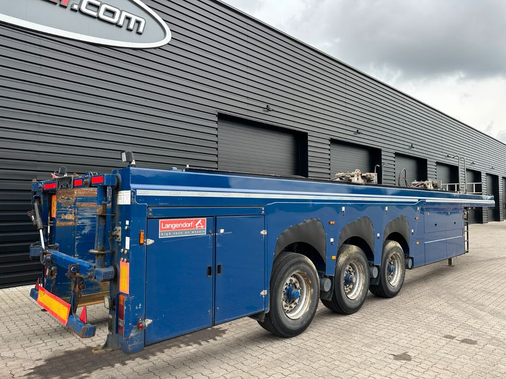 Langendorf 3 achs Innenlader Langendorf 3 achs Innenlader - Semi-remorque surbaissé: photos 2 Langendorf 3 achs Innenlader Langendorf 3 achs Innenlader - Semi-remorque surbaissé: photos 2