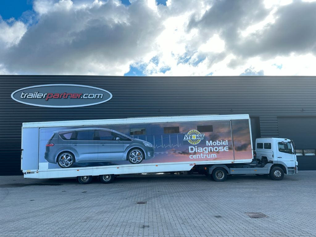 Mercedes-Benz Atego 1328 LS 4x2 + Diagnose Auflieger - Tracteur routier: photos 1 Mercedes-Benz Atego 1328 LS 4x2 + Diagnose Auflieger - Tracteur routier: photos 1