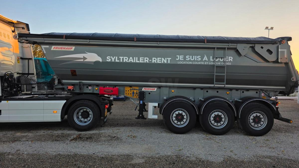 Fruehauf FST4FC (Location / Rent) - Semi-remorque benne: photos 5 Fruehauf FST4FC (Location / Rent) - Semi-remorque benne: photos 5