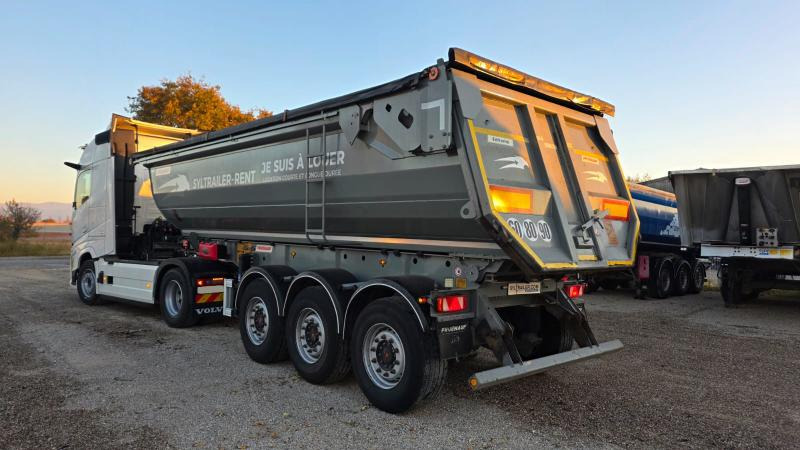 Fruehauf FST4FC (Location / Rent) - Semi-remorque benne: photos 1 Fruehauf FST4FC (Location / Rent) - Semi-remorque benne: photos 1