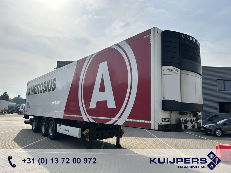 Krone Cool Liner / Carrier Vector 1850 Frigo / Loadlift 3000 kg / APK TUV 02-26 - Semi-remorque frigorifique: photos 1 Krone Cool Liner / Carrier Vector 1850 Frigo / Loadlift 3000 kg / APK TUV 02-26 - Semi-remorque frigorifique: photos 1