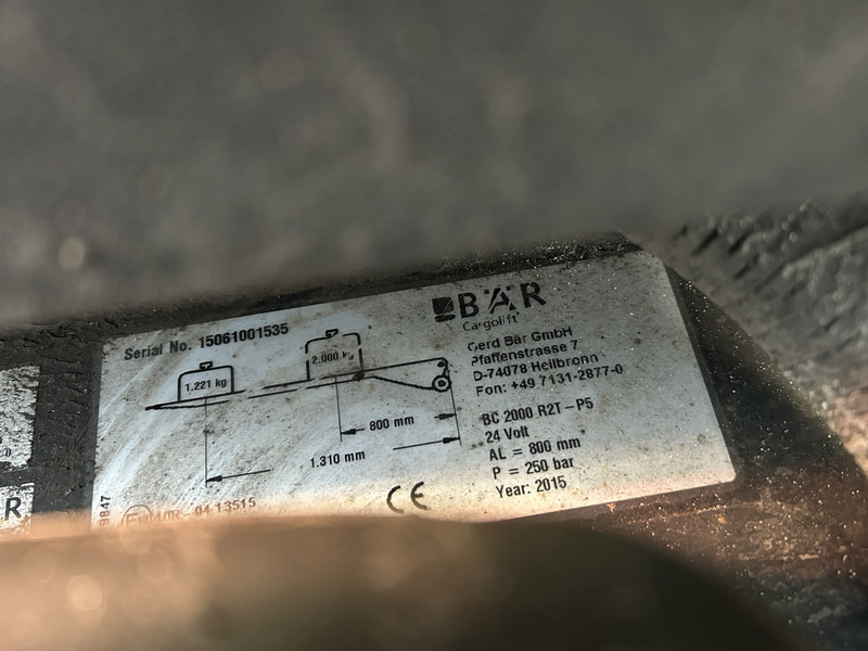 Semi-remorque fourgon Schmitz Cargobull SCB S3B / Box / Loadlift -> Not Working / APK TUV 06-26: photos 7