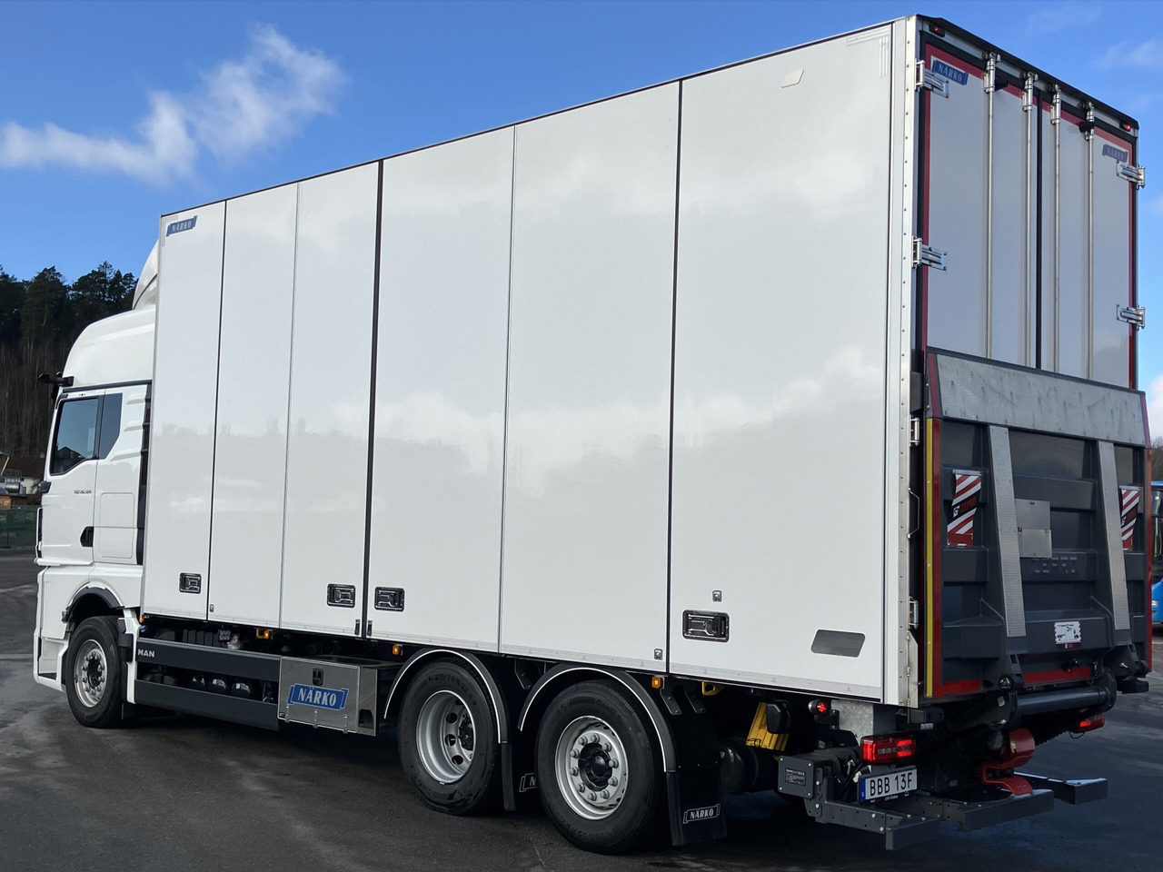 MAN TGX 26.520 6×2-4 fjärrbil Närko - Camion fourgon: photos 4 MAN TGX 26.520 6×2-4 fjärrbil Närko - Camion fourgon: photos 4