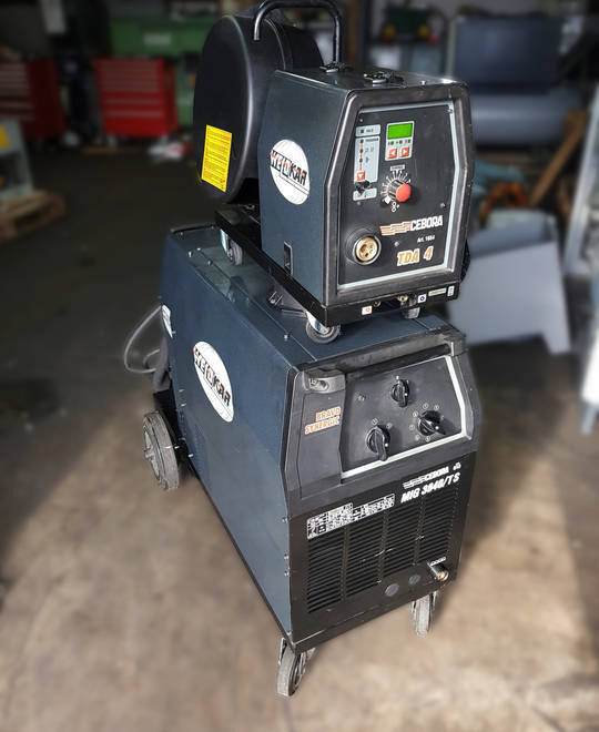 Spawarka Mig CEBORA MIG 3840TS 380 A - Equipement de soudage: photos 1 Spawarka Mig CEBORA MIG 3840TS 380 A - Equipement de soudage: photos 1