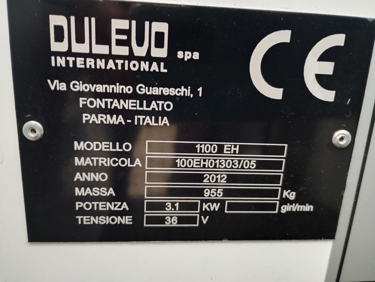 DULEVO 1100 EH - Balayeuse industrielle: photos 2 DULEVO 1100 EH - Balayeuse industrielle: photos 2