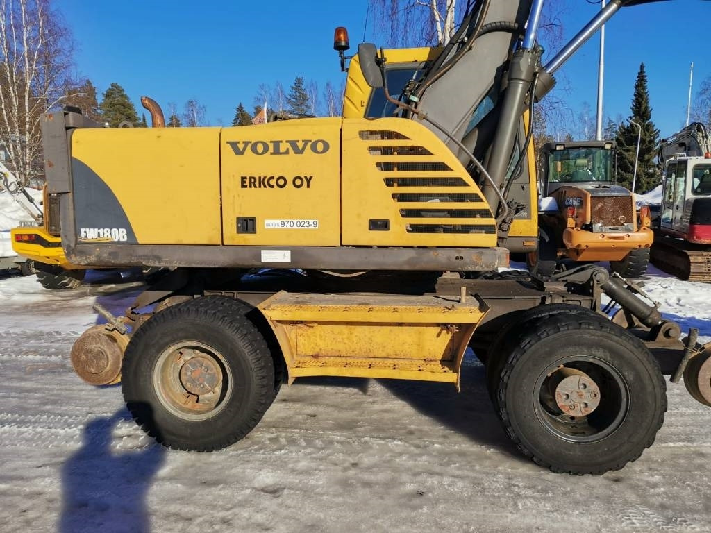 Volvo EW 180 B - Pelle sur pneus: photos 3 Volvo EW 180 B - Pelle sur pneus: photos 3