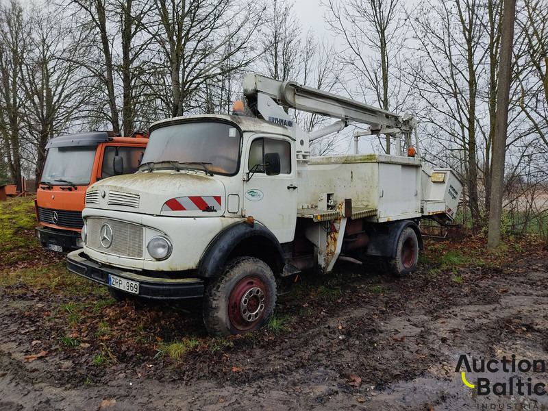 Mercedes-Benz Lako 911 - Camion avec nacelle: photos 1 Mercedes-Benz Lako 911 - Camion avec nacelle: photos 1