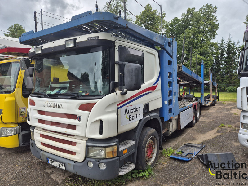 Scania P 380 - Camion porte-voitures: photos 1 Scania P 380 - Camion porte-voitures: photos 1