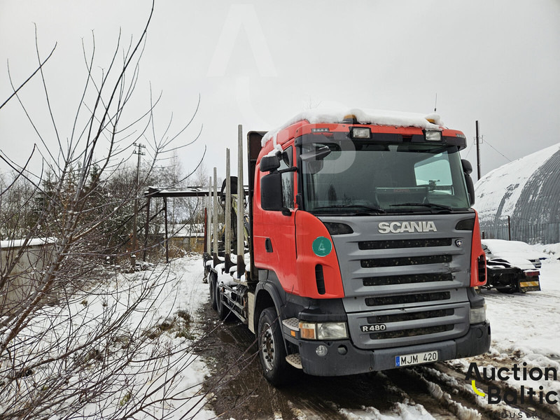 Scania R 480 - Remorque forestière: photos 2 Scania R 480 - Remorque forestière: photos 2