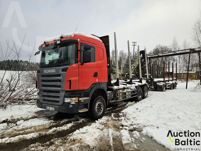 Scania R 480 - Remorque forestière: photos 3 Scania R 480 - Remorque forestière: photos 3
