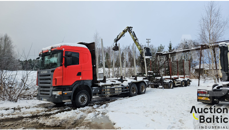 Scania R 480 - Remorque forestière: photos 1 Scania R 480 - Remorque forestière: photos 1