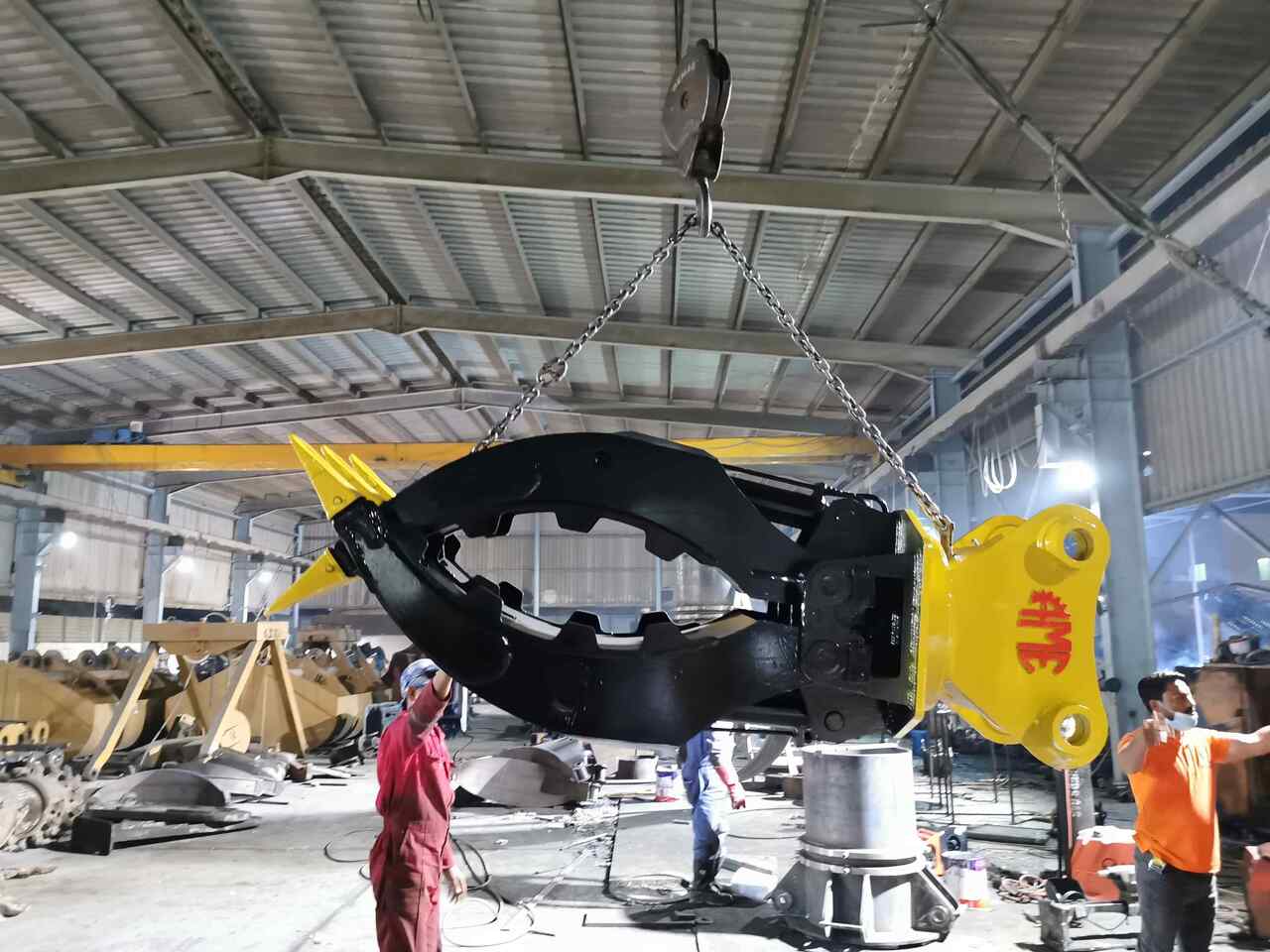 Grappin pour Pelle neuf AME Hydraulic 360° Rotating Grab: photos 14