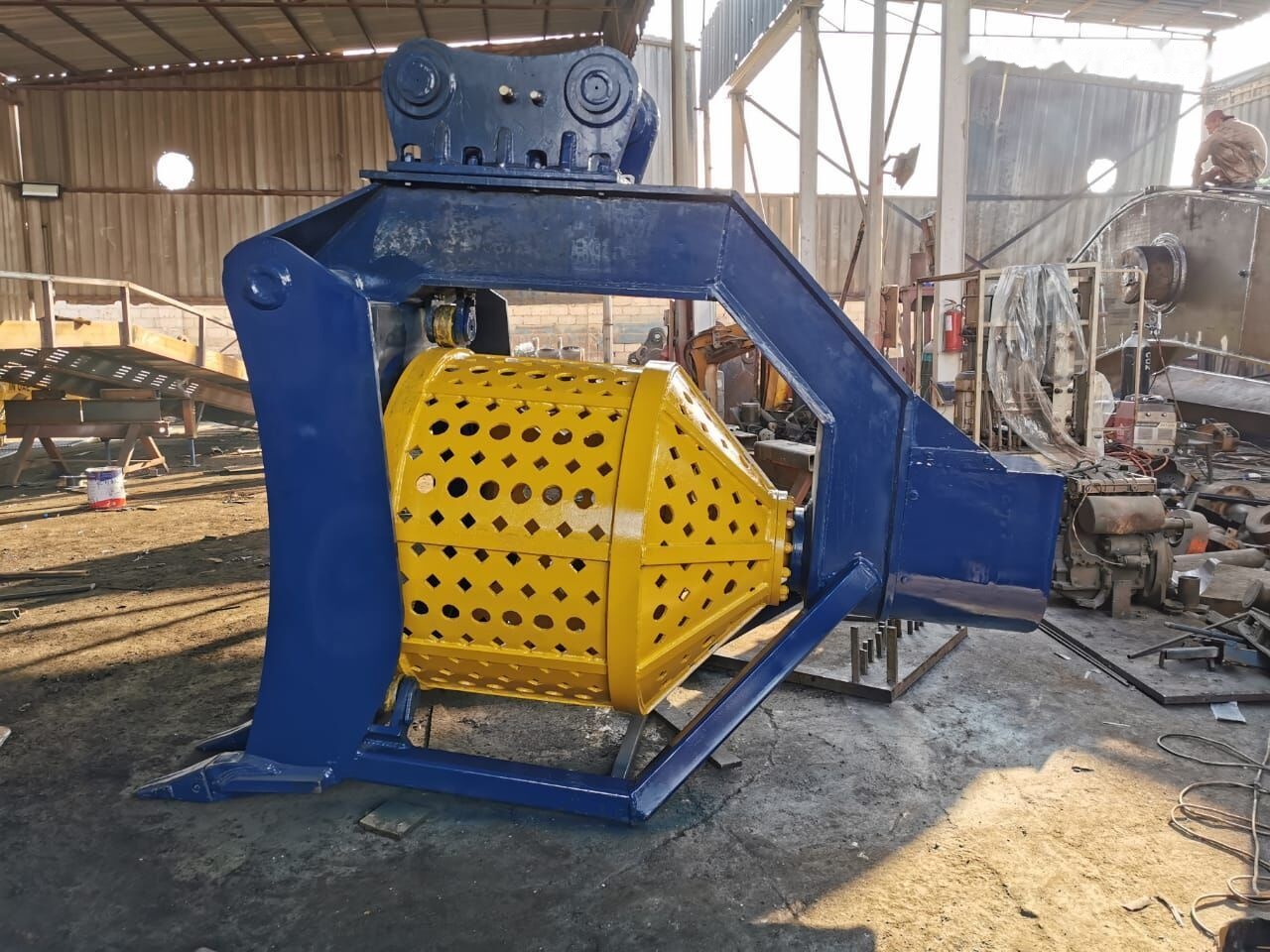 AME Rotary Screening Bucket MSB40 - Godet de tri pour Pelle: photos 5 AME Rotary Screening Bucket MSB40 - Godet de tri pour Pelle: photos 5