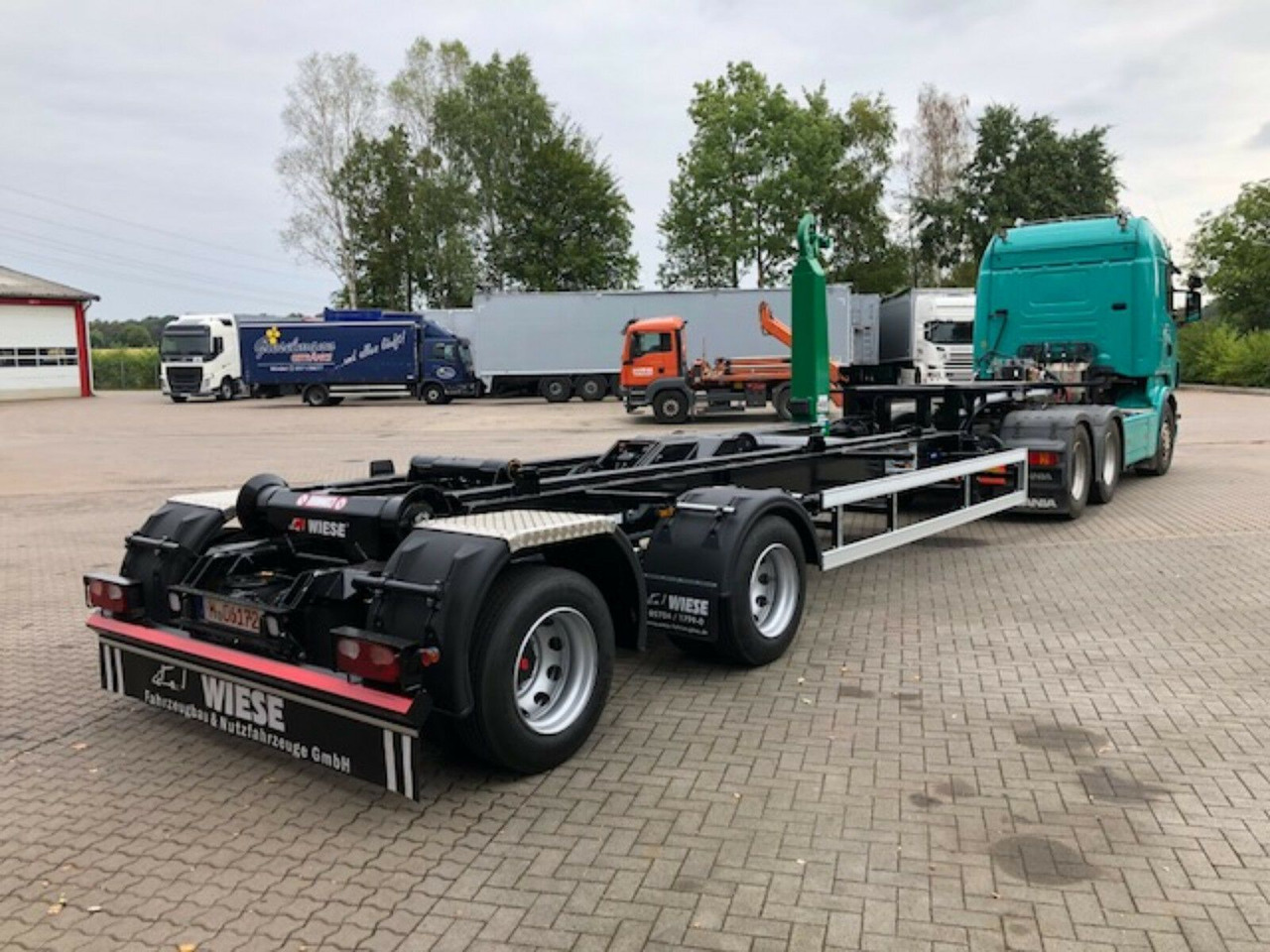 Auflieger Abrollkipper Hakenlift Hooklift - Semi-remorque porte-conteneur/ Caisse mobile: photos 3 Auflieger Abrollkipper Hakenlift Hooklift - Semi-remorque porte-conteneur/ Caisse mobile: photos 3