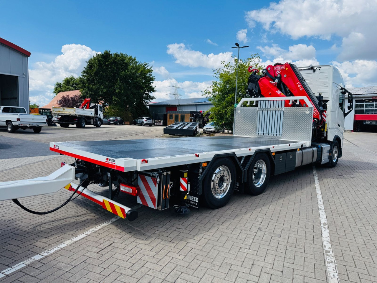 Volvo FH540 6x2 Containerpritsche mit F545RA.2.26 - Camion, Camion grue: photos 5 Volvo FH540 6x2 Containerpritsche mit F545RA.2.26 - Camion, Camion grue: photos 5
