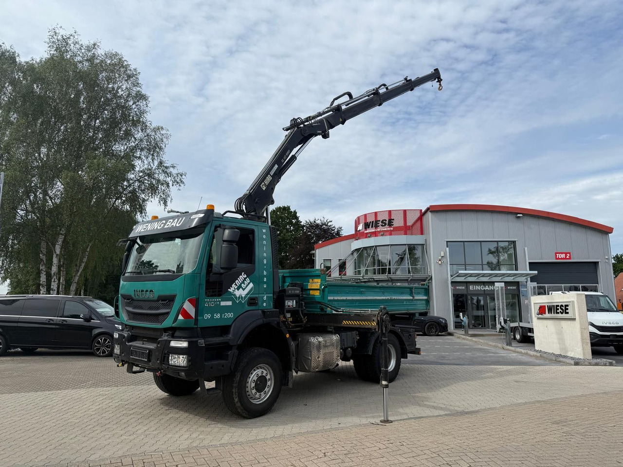 Iveco AD190 T/W Trakker 410 4x4 Allrad Kran KipperHIAB — crédit-bail Iveco AD190 T/W Trakker 410 4x4 Allrad Kran KipperHIAB: photos 7