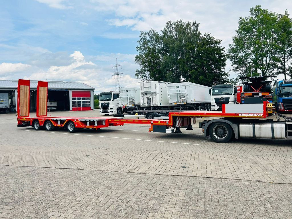 Semi-remorque surbaissé neuf Kässbohrer KSLA RJ Mega Jumbo Tieflader mit Radmulden tele: photos 6