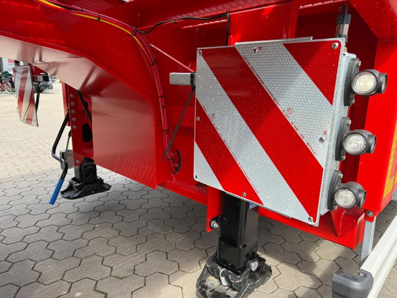 Semi-remorque surbaissé Kässbohrer SLS.HS Tieflader mit hydr. Schwanenhals: photos 8