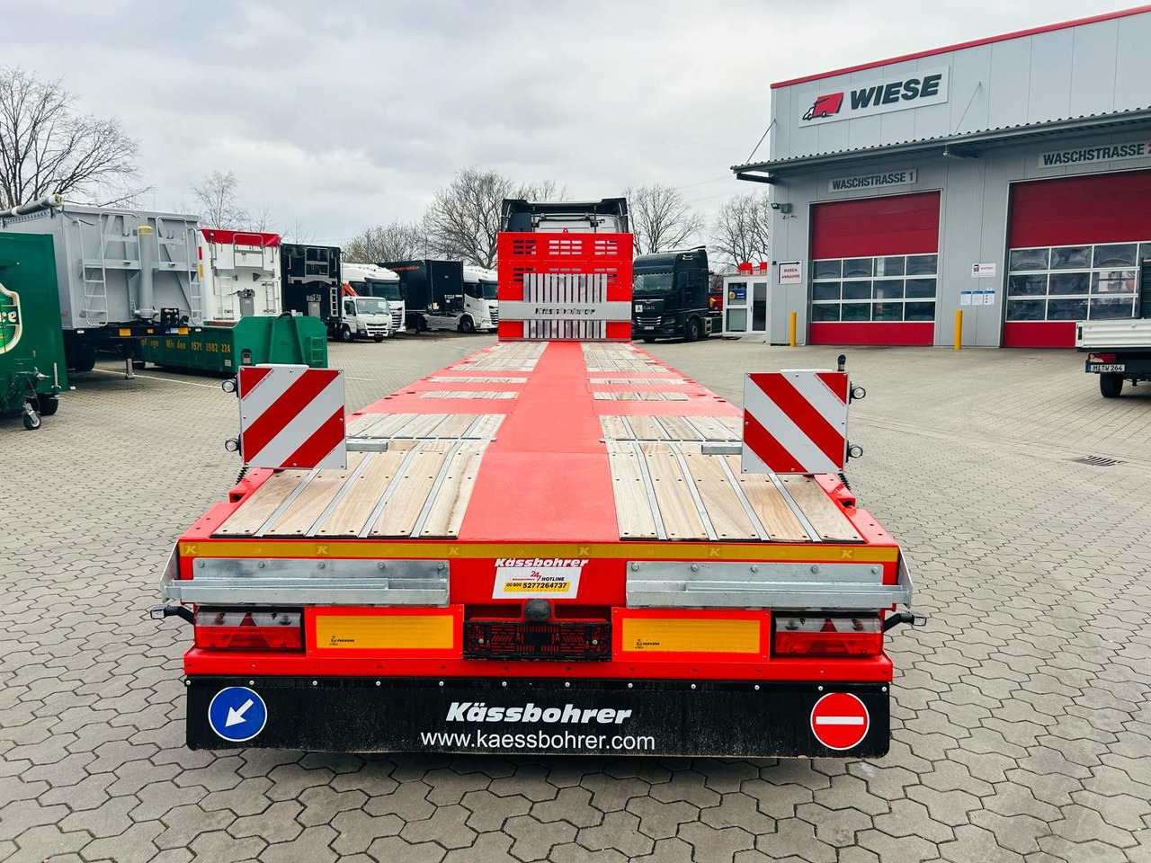 Kässbohrer SPS Mega Schwerlast Plattform - Semi-remorque plateau: photos 5 Kässbohrer SPS Mega Schwerlast Plattform - Semi-remorque plateau: photos 5
