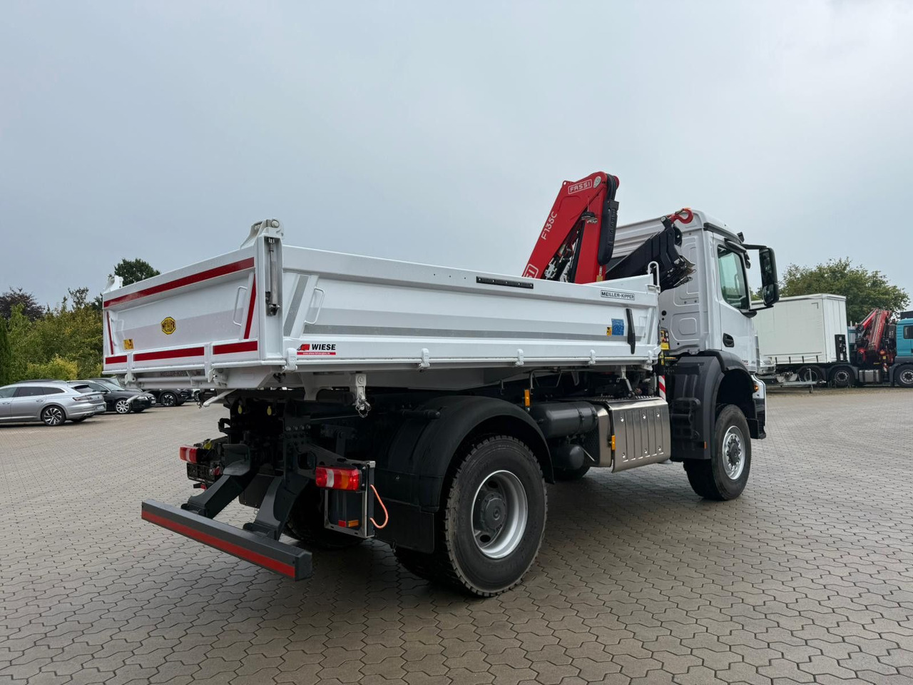 Mercedes-Benz Arocs 1835 4x4 Allrad Fassi F135 Kran Kipper - Camion benne, Camion grue: photos 4 Mercedes-Benz Arocs 1835 4x4 Allrad Fassi F135 Kran Kipper - Camion benne, Camion grue: photos 4