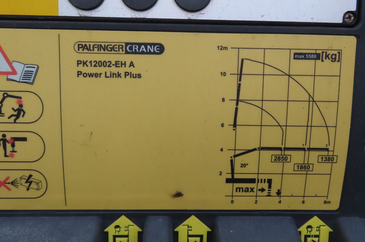 Mercedes-Benz Axor 1833 L - Glastransporter Kran Palfinger - Camion grue: photos 4 Mercedes-Benz Axor 1833 L - Glastransporter Kran Palfinger - Camion grue: photos 4