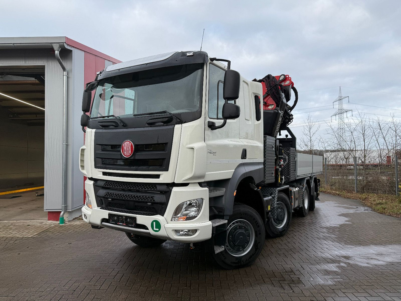 Tatra 41.500 8x8 Phoenix Fassi F710 Kran - Camion plateau, Camion grue: photos 3 Tatra 41.500 8x8 Phoenix Fassi F710 Kran - Camion plateau, Camion grue: photos 3